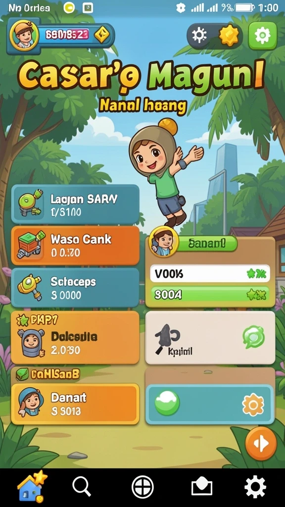 furla77 - Screenshot menyoroti fitur interaksi sosial di dalam game.