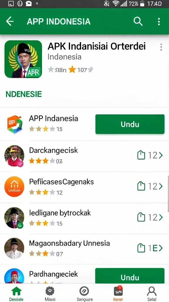 k3k3 - Skrinsut menampilkan pemandangan fantastis dalam game.