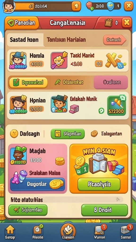 mega888 - Tampilan antarmuka yang mudah dipahami.
