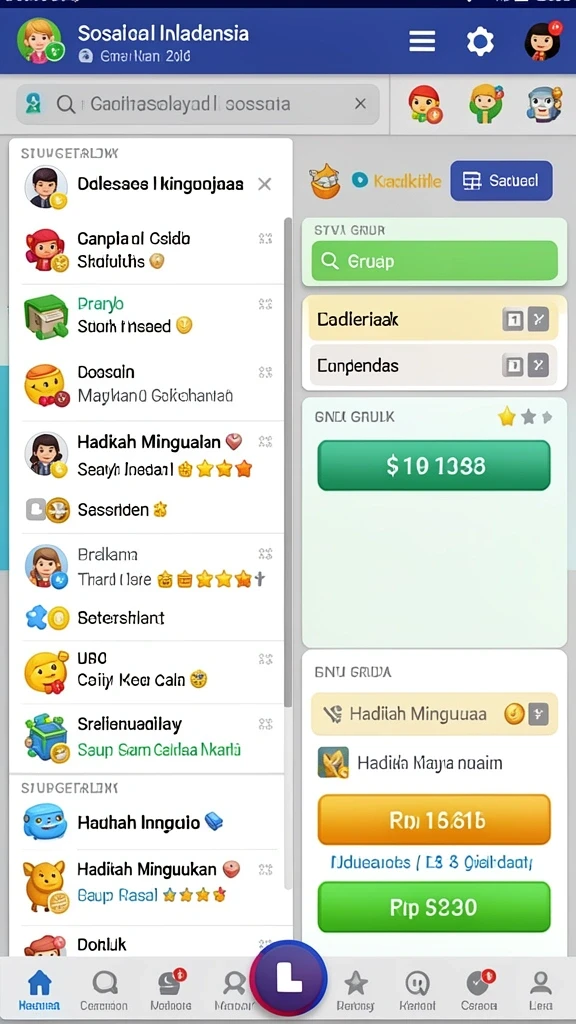 sensational77 - Tangkapan layar menunjukkan karakter dengan grafis tajam.