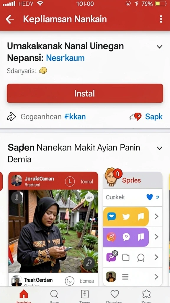 vv62 - Tampilan antarmuka yang intuitif dan mudah digunakan.